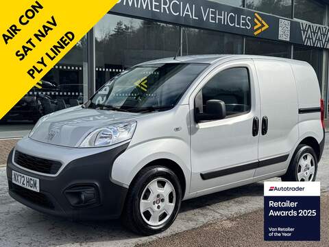Fiat Fiorino Dci 130ps Tekna+  Euro 6 L2 LWB with 1 Owner, 2 Keys & Full Service History 2.0 6dr Combi Van Manual Diesel
