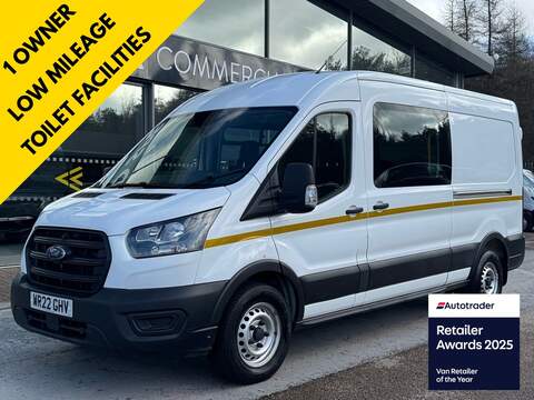 Ford Transit 2.0 350 EcoBlue Leader L4 Luton 130ps Euro 6 with Roller Shutter, Rear Step & DAB 2.0 2dr Luton Manual Diesel