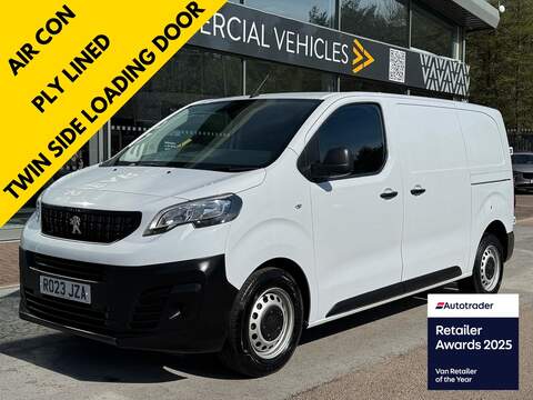 Peugeot Expert HDi 100ps 1000 Professional Premium + Euro 6 with Air Con, Cruise & Only 8k 1.5 6dr Panel Van Manual Diesel