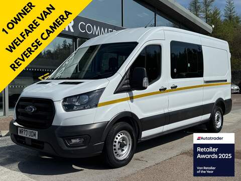 Ford Transit HDI 100ps Icon SWB with Air Con, Rev Cam, Twin Side Door 1.5 5dr Panel Van Manual Diesel
