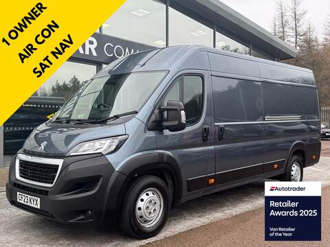 Peugeot Boxer Dci 130ps Tekna+  Euro 6 L2 LWB with 1 Owner, 2 Keys & Full Service History 2.0 6dr Combi Van Manual Diesel