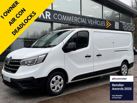 Renault Trafic DCI 150ps  Business Energy LWB High Roof L3H3 with Car Play, Cruise & Rev Sens 2.3 5dr Panel Van Manual Diesel