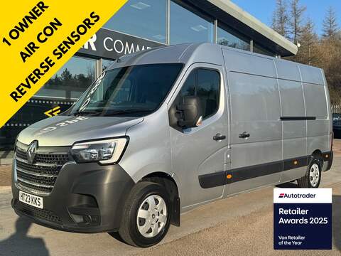 Renault Master DCI 150ps  Business Energy LWB High Roof L3H3 with Car Play, Cruise & Rev Sens 2.3 5dr Panel Van Manual Diesel