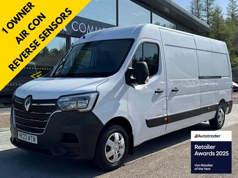 Renault Master DCI 150ps  Business Energy LWB High Roof L3H3 with Car Play, Cruise & Rev Sens 2.3 5dr Panel Van Manual Diesel