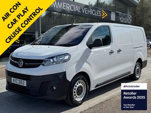Vauxhall Vivaro Turbo D 2900 Prime 100ps L2 LWB Euro 6 with Air Con, Car Play & Reverse Sensors 1.5 6dr Panel Van Manual Diesel