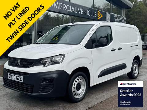 Peugeot Partner BlueHDi 1200 145ps Professional Premium LWB Crew Kombi with Air Con & Twin Side Doors 2.0 6dr Combi Van Manual Diesel