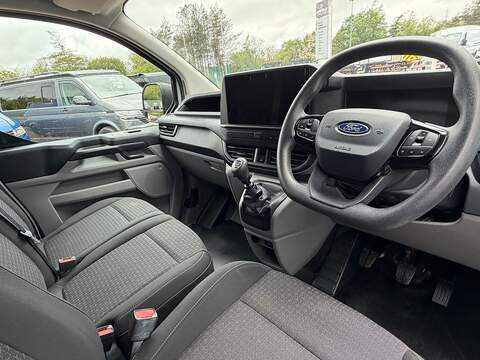 Ford Transit Custom 300 110ps Leader L2 Lwb with Sat Nav Car Play & Air Con - U105857