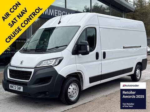 Peugeot Boxer HDi 100ps 1000 Professional Premium + Euro 6 with Air Con, Cruise & Only 8k 1.5 6dr Panel Van Manual Diesel