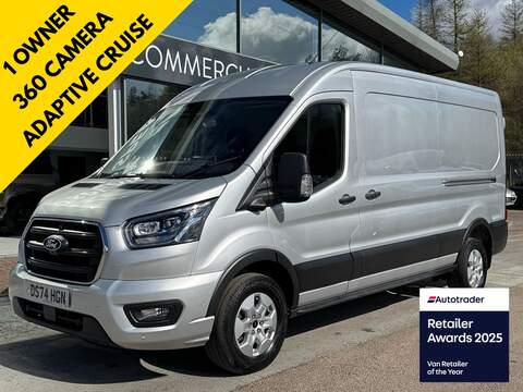 Ford Transit TDCI 136ps 320 Limited L2 Lwb 9 Seat Auto Bus With Air Con, Heated Screen & Reverse Camera 2.0 5dr Minibus Automatic Diesel