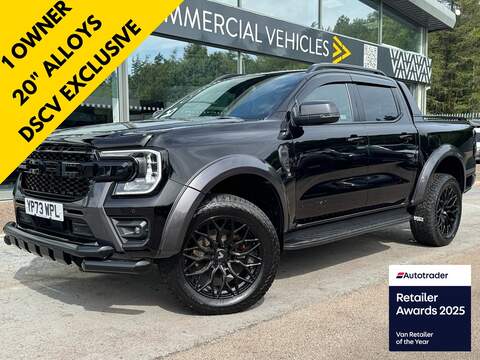 Ford Ranger EcoBlue 213ps 4WD with Heated Half Leather, Roll N Lock & Tow Pack 2.0 4dr Pickup Automatic Diesel