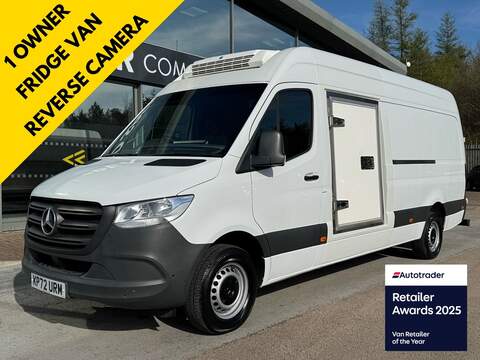 Mercedes-Benz Sprinter HDi 100ps 1000 Professional Premium + Euro 6 with Air Con, Cruise & Only 8k 1.5 6dr Panel Van Manual Diesel
