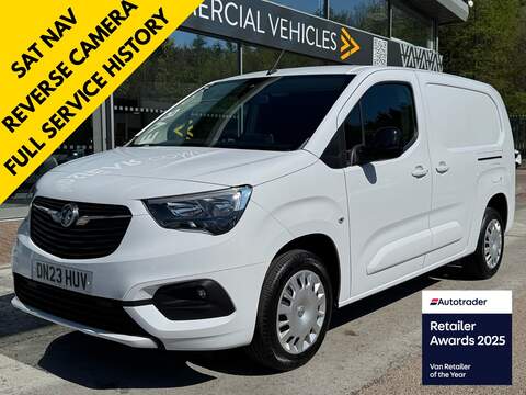 Vauxhall Combo Turbo D 2900 Prime 100ps L2 LWB with Air Con, Cruise Control & Reverse Sensors 1.5 6dr Panel Van Manual Diesel