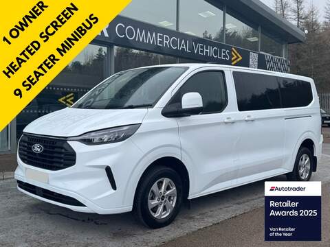 Ford Transit Custom 350 EcoBlue Trend 130ps 12 Seater Minibus L2H2 RWD with Air Con & Reverse Camera 2.0 5dr Minibus Manual Diesel