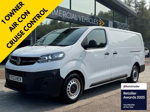 Vauxhall Vivaro Turbo D 2300 Prime LWB 100ps 5 Seater Crew with Air Con, Sat Nav & Reverse Sensors 1.5 6dr Combi Van Manual Diesel