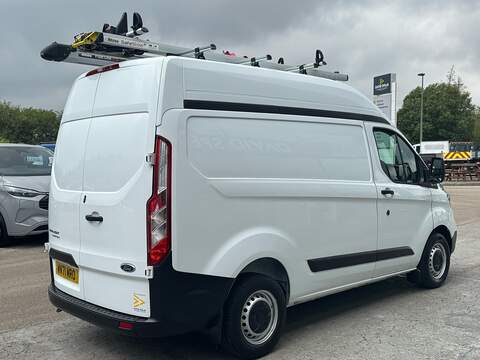 Ford Transit Custom TDCI 130ps Leader High Roof with Deadlocks, Roof Rack & Ladder - U105922