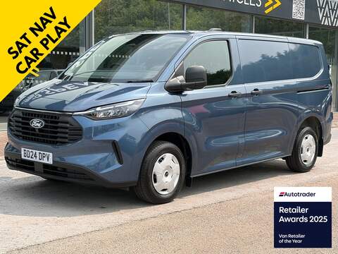 Ford Transit Custom TDI 140ps CR35 Commerce Plus Manual Lwb 4.3M with Air Con & Delivery Miles 2.0 5dr Panel Van Manual Diesel