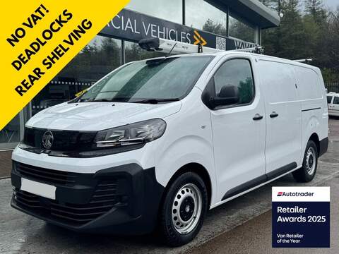 Vauxhall Vivaro CDTI 100ps Turbo D 2300 Pro 100ps L2 with F/S/H Air Con, Sat Nav, Rev Cam & Cruise 1.5 6dr Panel Van Manual Diesel