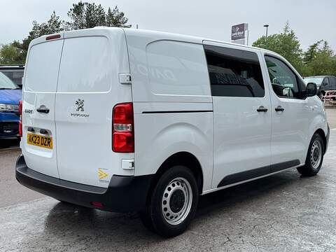 Peugeot Expert BlueHDi 1200 145ps Professional Premium + 6 Seat Crew Kombi SWB with Air Con & Twin Side Doors - U105943