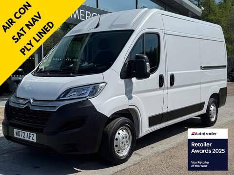 Citroen Relay BlueHDi 950 Enterprise XL LWB 100ps with Cruise Control, Air Con & Reverse Sensors 1.5 6dr Panel Van Manual Diesel