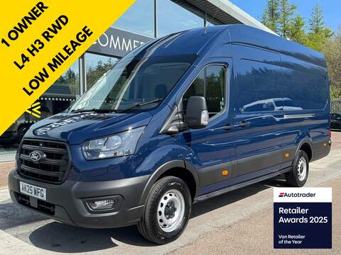 Ford Transit 350 EcoBlue Leader 170ps L4 H3 RWD with Air Con, Adaptive Cruise & Sat Nav 2.0 5dr Panel Van Manual Diesel