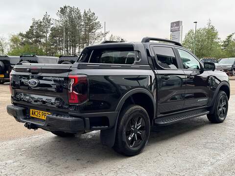Ford Ranger EcoBoost Stormtrak 281PS 11.8KWH 4WD with Low Miles, Sat Nav, Elec Roll N Lock & Tow Bar - U105978