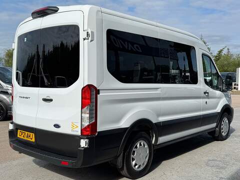 Ford Transit 350 EcoBlue Trend 130ps 12 Seater Minibus L2H2 RWD with Air Con & Reverse Camera - U105994