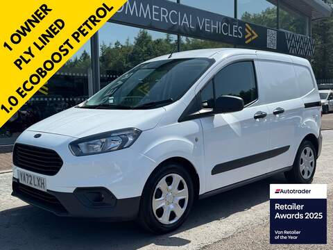 Ford Transit Courier TDCI 130ps 350 9 Seat Kombi Crew Van with Tow Pack, Beacon & Parking Sensors 2.0 5dr Combi Van Manual Diesel
