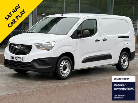 Vauxhall Combo Turbo D 2900 Prime 100ps L2 LWB with Air Con, Cruise Control & Reverse Sensors 1.5 6dr Panel Van Manual Diesel