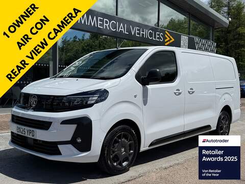 Vauxhall Vivaro Turbo D 2900 Prime 100ps L2 LWB with Air Con, Cruise Control & Reverse Sensors 1.5 6dr Panel Van Manual Diesel