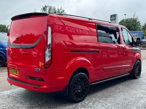 Ford Transit Custom 130ps 320 RS Edition Limited L2 LWB 6 Seat Kombi Crew with Air Con, Heated Screen & 20" Alloys - U106064