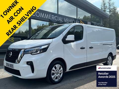 Nissan Primastar TCe 130ps Acenta L2 Lwb Euro 6 with Air Con & Sat Nav Car Play 1.3 6dr Panel Van Manual Petrol