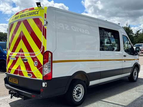 Ford Transit TDCI 130ps 350 9 Seat Kombi Crew Van with Tow Pack, Beacon & Parking Sensors - U106068