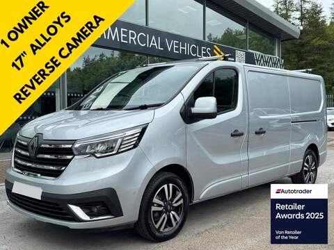 Renault Trafic DCI 135ps 35 Business+ L3 H2 Lwb with Air Con, 1 Owner and Low Mileage 2.3 5dr Panel Van Manual Diesel
