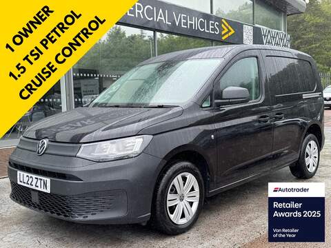 Volkswagen Caddy TDI 140ps CR35 Commerce Plus MAXI XLWB 4.8M with Air Con, Rev Sens, Heavy Duty Ply & Delivery Miles 2.0 5dr Panel Van Automatic Diesel