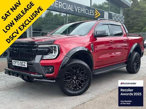 Ford Ranger EcoBlue 213ps 4WD with Heated Half Leather, Roll N Lock & Tow Pack 2.0 4dr Pickup Automatic Diesel