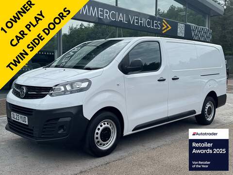 Vauxhall Vivaro Turbo D 2900 Prime 100ps L2 LWB with Air Con, Cruise Control & Reverse Sensors 1.5 6dr Panel Van Manual Diesel