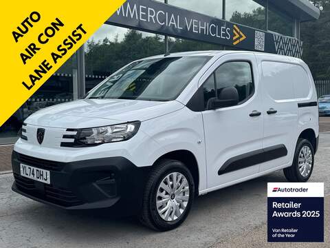 Peugeot Partner DCI 170ps Sport SL28 L1 Swb Auto with Air Con, Car Play & Reverse Sensors 2.0 5dr Panel Van Automatic Diesel