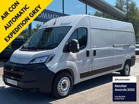 Peugeot Boxer TDI CR35 Commerce Plus 177ps 4Motion LWB Camper Spec with Rev Cam & Heated Captain Seats 2.0 5dr Panel Van Automatic Diesel