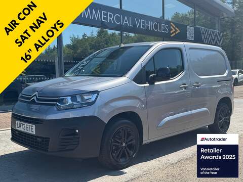 Citroen Berlingo DCI 135ps 35 Business+ L3 H2 Lwb with Air Con, 1 Owner and Low Mileage 2.3 5dr Panel Van Manual Diesel
