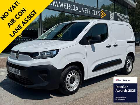 Citroen Berlingo HDI 100ps 1000 Enterprise Edition M SWB with Air Con, Reverse Sensors & Ply Lined 1.5 5dr Panel Van Manual Diesel