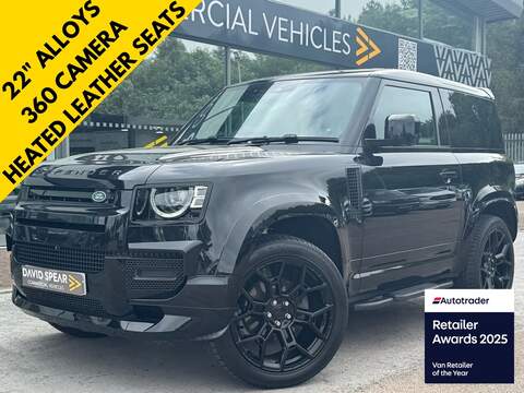 Land Rover Defender 90 TDCi XTech Limited Edition 122ps with only 14k Miles, Sunroof, Heated Screen & Rear Step/Tow Pack 2.4 3dr SUV Manual Diesel