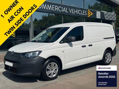 Volkswagen Caddy Maxi TDI C20 Commerce 75ps SWB with Air Con, Roof Rack, Deadlocks & Ply 2.0 5dr Panel Van Manual Diesel