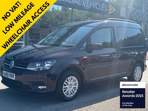 Volkswagen Caddy Life 1.78 Ton Mini Excavator With Full Cab, 5" LCD Screen, Heater & Leather Seats 1.5 1dr Specialist Vehicle Manual Diesel