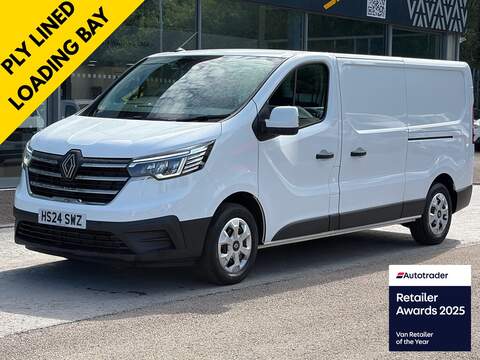 Renault Trafic DCI 170ps Sport SL28 L1 Swb Auto with Air Con, Car Play & Reverse Sensors 2.0 5dr Panel Van Automatic Diesel