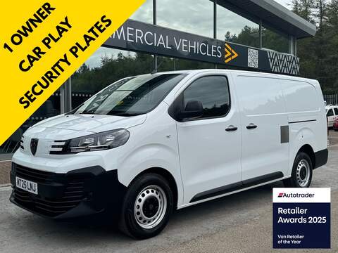 Peugeot Expert HDi 100ps 1000 Professional Premium wit Air Con, Ply Lining & Car Play 1.5 5dr Panel Van Manual Diesel