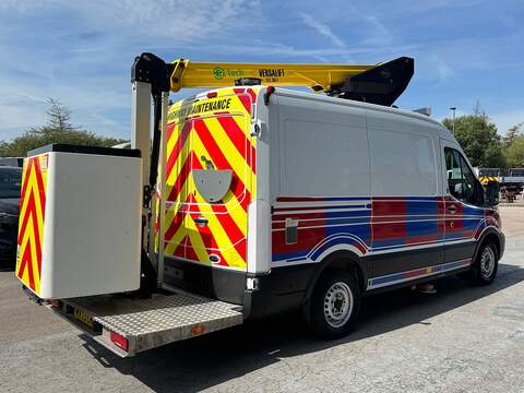 Ford Transit 350 EcoBlue Leader 155ps Cherry Picker L2 H2 FWD with Deadlocks, Beacons & 360 Parking Sensors - U106208