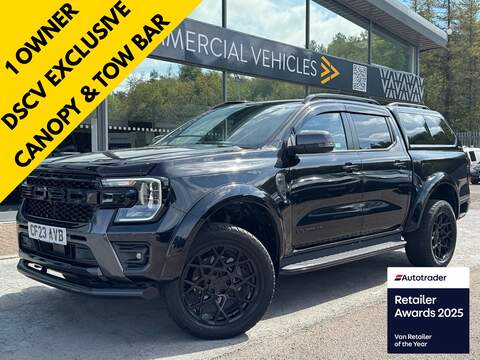 Ford Ranger 205ps Raptor Wildtrak 4x4 Dcb with Adaptive Cruise, Heated Screen & Air Con 2.0 4dr Pickup Automatic Diesel