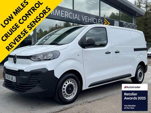 Citroen Dispatch 3.5t Enterprise 140ps L4 H2 Panel Van 7" Screen and Full Size Spare Wheel 2.2 5dr Panel Van Manual Diesel