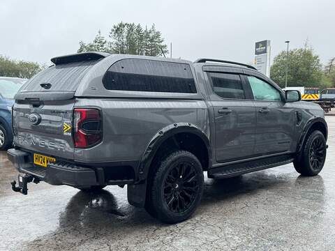 Ford Ranger 205ps Wildtrak Auto 4WD with Adapt Cruise, Heated Steering Wheel & DSCV Exclusive Upgrades - U106239