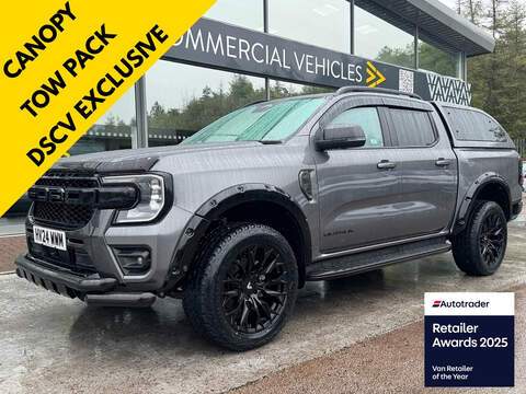 Ford Ranger TD V6 240ps Wildtrak 4WD Auto With Tow Pack, Elec Roll N Lock & Heated Steering Wheel 3.0 4dr Pickup Automatic Diesel